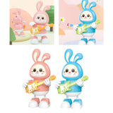 Maxbell Electronic Interactive Rabbit Musical and Dance Bunny Toy for Bedtime Friend Pink