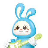 Maxbell Electronic Interactive Rabbit Musical and Dance Bunny Toy for Bedtime Friend Blue