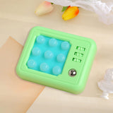 Maxbell Press Bubble Toy Learning Educational Toys Memory Game for Girls Boys Adults Light Green