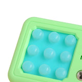 Maxbell Press Bubble Toy Learning Educational Toys Memory Game for Girls Boys Adults Light Green