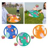 Maxbell Paddle Catch Balls Game Parent-child Interaction Game Animal for family Blue