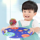 Maxbell Paddle Catch Balls Game Parent-child Interaction Game Animal for family Blue