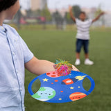 Maxbell Paddle Catch Balls Game Parent-child Interaction Game Animal for family Blue