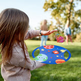 Maxbell Paddle Catch Balls Game Parent-child Interaction Game Animal for family Blue