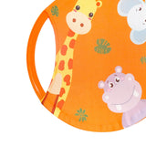 Maxbell Paddle Catch Balls Game Parent-child Interaction Game Animal for family Orange