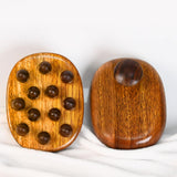 Maxbell Body Massager Brush Tool Manual Wooden Massage Brush for Shoulder Legs Waist