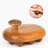 Maxbell Body Massager Brush Tool Manual Wooden Massage Brush for Shoulder Legs Waist