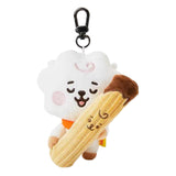 Maxbell Plush Key Rings Adorable Soft Stuffed Key Pendant for Party Favor Bags Purse Sheep