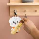 Maxbell Plush Key Rings Adorable Soft Stuffed Key Pendant for Party Favor Bags Purse Sheep