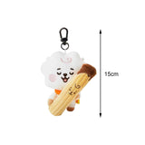 Maxbell Plush Key Rings Adorable Soft Stuffed Key Pendant for Party Favor Bags Purse Sheep