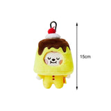 Maxbell Plush Key Rings Adorable Soft Stuffed Key Pendant for Party Favor Bags Purse Dog