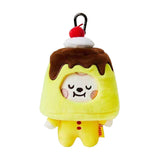 Maxbell Plush Key Rings Adorable Soft Stuffed Key Pendant for Party Favor Bags Purse Dog