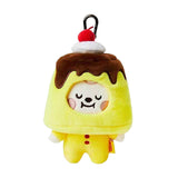 Maxbell Plush Key Rings Adorable Soft Stuffed Key Pendant for Party Favor Bags Purse Dog