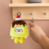 Maxbell Plush Key Rings Adorable Soft Stuffed Key Pendant for Party Favor Bags Purse Dog