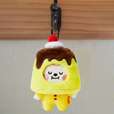 Maxbell Plush Key Rings Adorable Soft Stuffed Key Pendant for Party Favor Bags Purse Dog