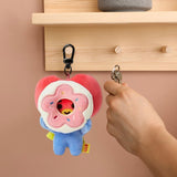 Maxbell Plush Key Rings Adorable Soft Stuffed Key Pendant for Party Favor Bags Purse Donuts
