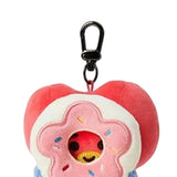 Maxbell Plush Key Rings Adorable Soft Stuffed Key Pendant for Party Favor Bags Purse Donuts