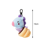 Maxbell Plush Key Rings Adorable Soft Stuffed Key Pendant for Party Favor Bags Purse Horse