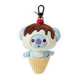 Maxbell Plush Key Rings Adorable Soft Stuffed Key Pendant for Party Favor Bags Purse Koala