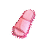 Maxbell Mop Slippers Women Men Mopping Slippers for Bedroom Bathroom Floor Polishing Pink