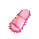 Maxbell Mop Slippers Women Men Mopping Slippers for Bedroom Bathroom Floor Polishing Pink