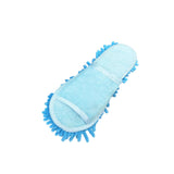 Maxbell Mop Slippers Women Men Mopping Slippers for Bedroom Bathroom Floor Polishing Blue