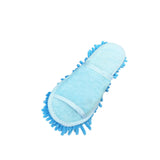 Maxbell Mop Slippers Women Men Mopping Slippers for Bedroom Bathroom Floor Polishing Blue