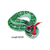 Maxbell Animal Figurine Inflatable Animal Toys Fake Snake Props Practical Jokes Prop