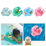 Maxbell Swimming Float Rings Inflatable Swimming Rings for 52-65cm Infant Boys Girls duck