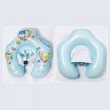 Maxbell Swimming Float Rings Inflatable Swimming Rings for 52-65cm Infant Boys Girls duck