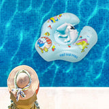 Maxbell Swimming Float Rings Inflatable Swimming Rings for 52-65cm Infant Boys Girls duck