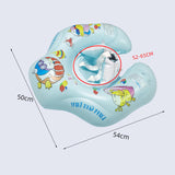 Maxbell Swimming Float Rings Inflatable Swimming Rings for 52-65cm Infant Boys Girls duck