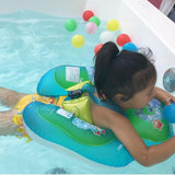 Maxbell Swimming Float Rings Inflatable Swimming Rings for 52-65cm Infant Boys Girls fish