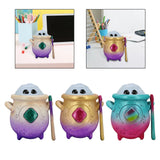 Maxbell Magical Misting Cauldron Novelty Figurines for Birthday Gift Men Women Teens blue
