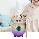 Maxbell Magical Misting Cauldron Novelty Figurines for Birthday Gift Men Women Teens blue