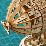Maxbell 3D Wooden Puzzle Airship Model Home Decoration for Girls Boys Adults Friends