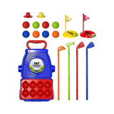 Maxbell Children's Golf Clubs Portable Outdoor Lawn Preschool Educate Kids Golf Toys Style B