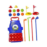 Maxbell Children's Golf Clubs Portable Outdoor Lawn Preschool Educate Kids Golf Toys Style B