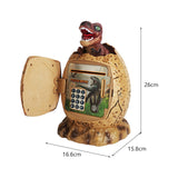 Maxbell ATM Password Money Saving Box for Kids Boys Girls 3 4 5 6 7 8 9 10 Years Old Camel