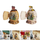 Maxbell ATM Password Money Saving Box for Kids Boys Girls 3 4 5 6 7 8 9 10 Years Old Camel