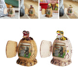 Maxbell ATM Password Money Saving Box for Kids Boys Girls 3 4 5 6 7 8 9 10 Years Old Camel