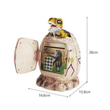 Maxbell ATM Password Money Saving Box for Kids Boys Girls 3 4 5 6 7 8 9 10 Years Old Beige