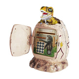 Maxbell ATM Password Money Saving Box for Kids Boys Girls 3 4 5 6 7 8 9 10 Years Old Beige