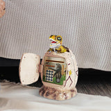 Maxbell ATM Password Money Saving Box for Kids Boys Girls 3 4 5 6 7 8 9 10 Years Old Beige