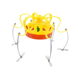 Maxbell Crown Food Game Hat with Music Novelty Toy for Halloween Friends Adults