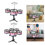 Maxbell Beginners Kids Drum Set Musical Instrument Music Toy for Kids Children's Day 3 Tom