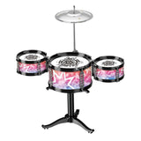 Maxbell Beginners Kids Drum Set Musical Instrument Music Toy for Kids Children's Day 3 Tom