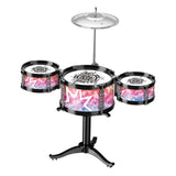 Maxbell Beginners Kids Drum Set Musical Instrument Music Toy for Kids Children's Day 3 Tom