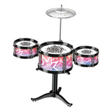 Maxbell Beginners Kids Drum Set Musical Instrument Music Toy for Kids Children's Day 3 Tom
