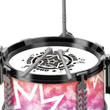 Maxbell Beginners Kids Drum Set Musical Instrument Music Toy for Kids Children's Day 3 Tom